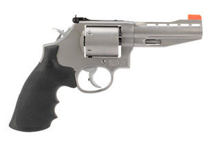 Smith & Wesson Model 686 .357 Magnum Revolver has a stainless steel frame